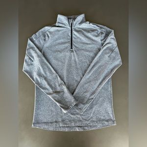 Lululemon Grey Lightweight Quarter Zip Pullover